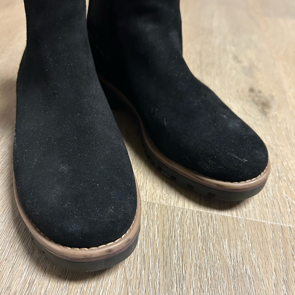 crown vintage black boot size 9